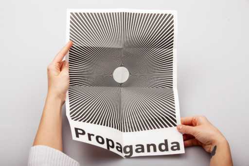 Titel des Faltflyers.