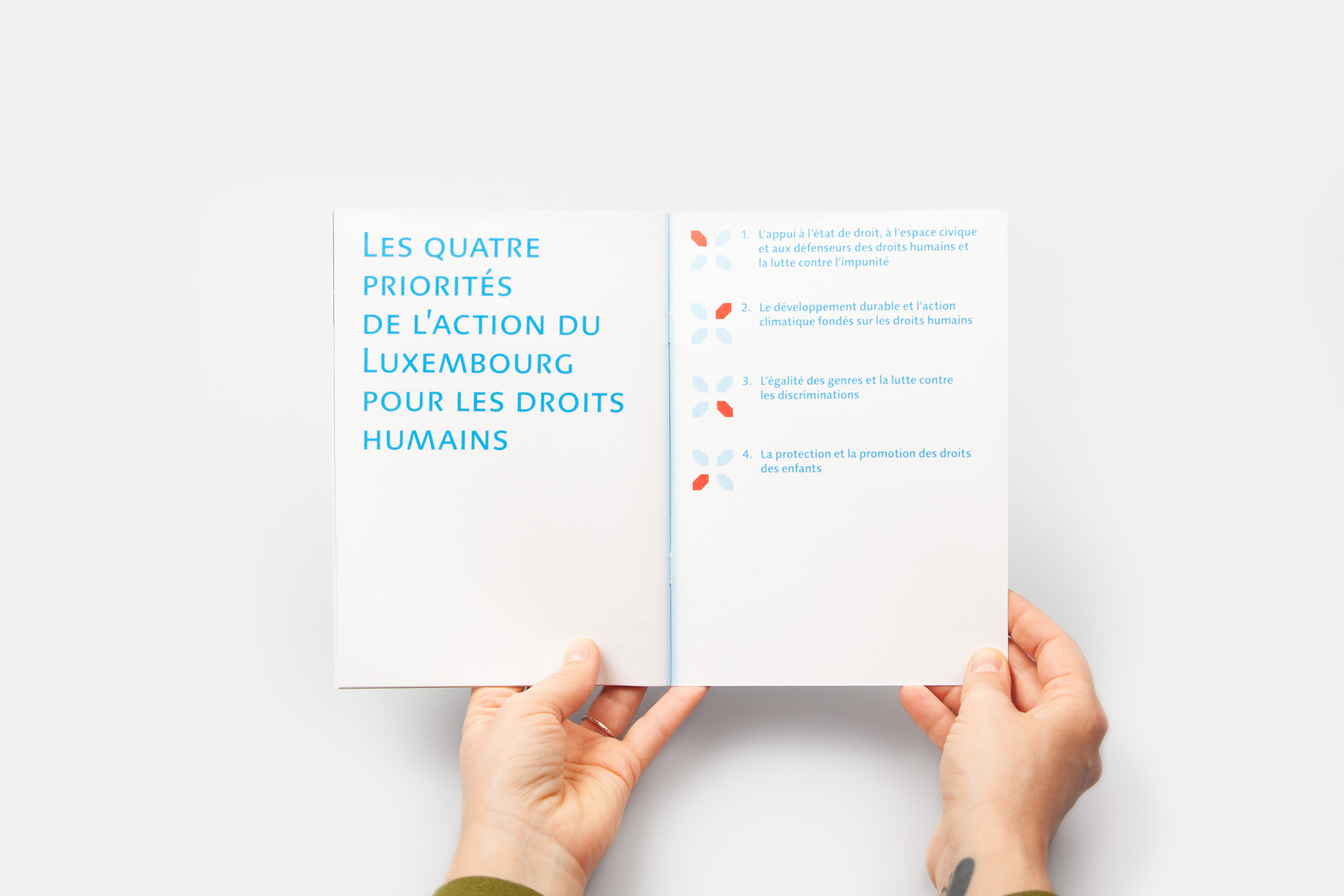 UN-Menschenrechtsrat Kandidatur Luxemburg Broschüre